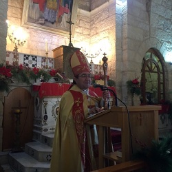قداس الميلاد في الكرسي الأسقفي كفرحي 25-12-2015